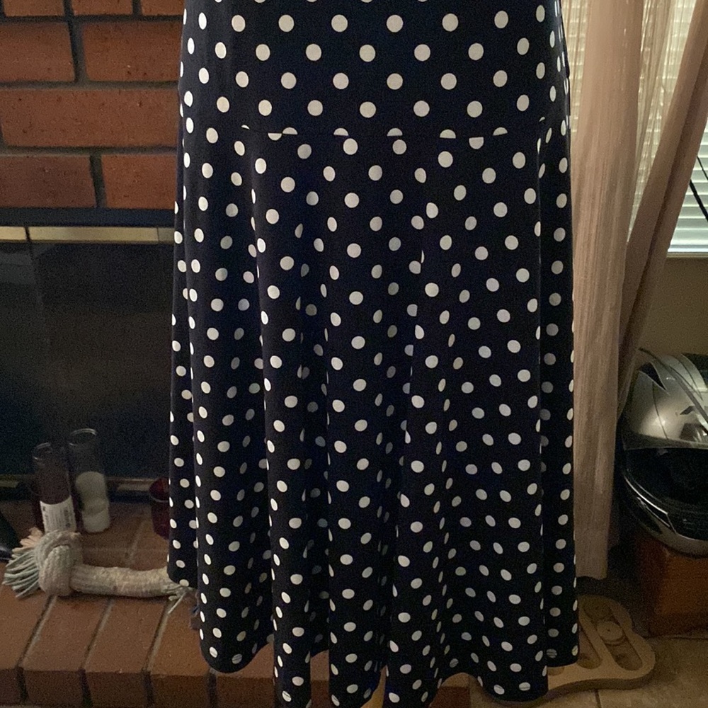 Vintage Lauren Ralph Lauren Large below knee 2 piece dress - Picture 5 of 5